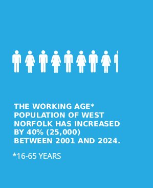 workforce population infographic